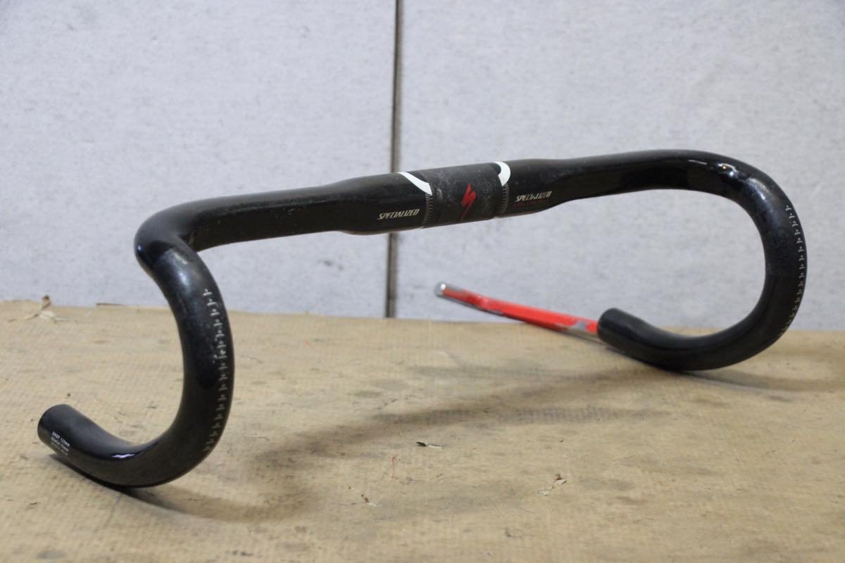 ★SPECIALIZED スペシャライズド S-WORKS SHADOW BEND カーボンドロップハンドル 400mm(C-C)