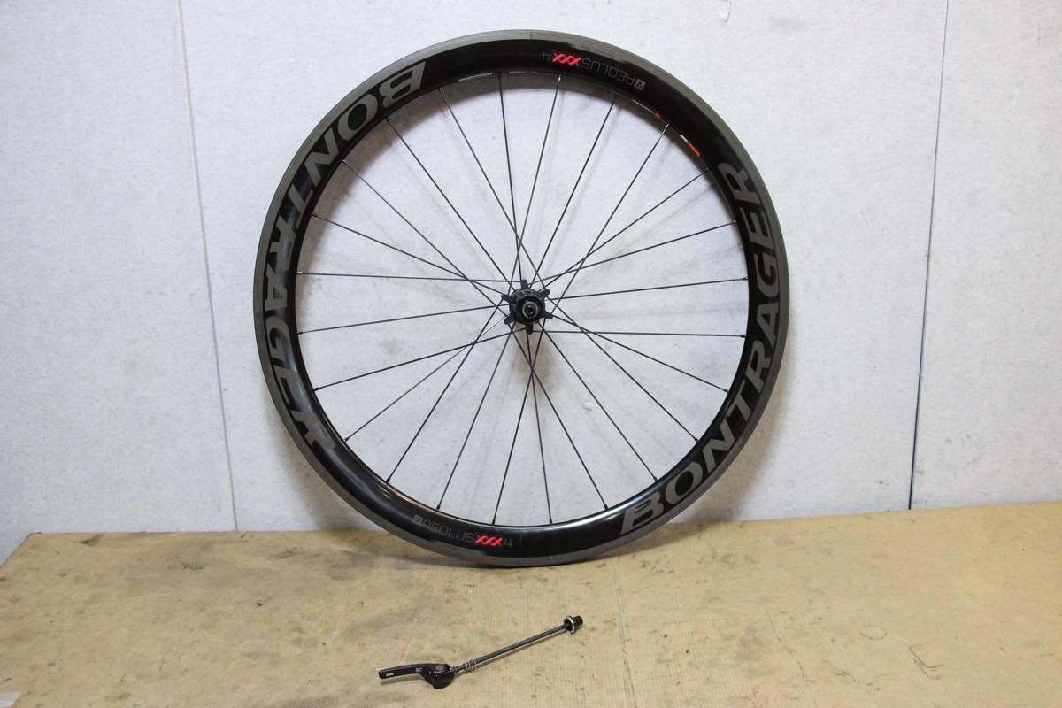 ○BONTRAGER ボントレガー Aeolus XXX4 TLR RIM シマノフリー 11s対応 クリンチャー チューブレス カーボンホイール リアのみ