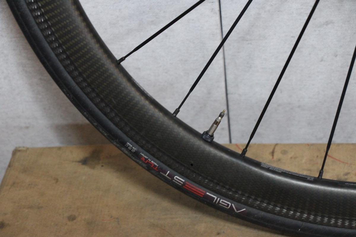 ○MAVIC マビック COSMIC SL 40 RIM シマノフリー 11s対応 チューブレス カーボンホイールセット 美品_画像8