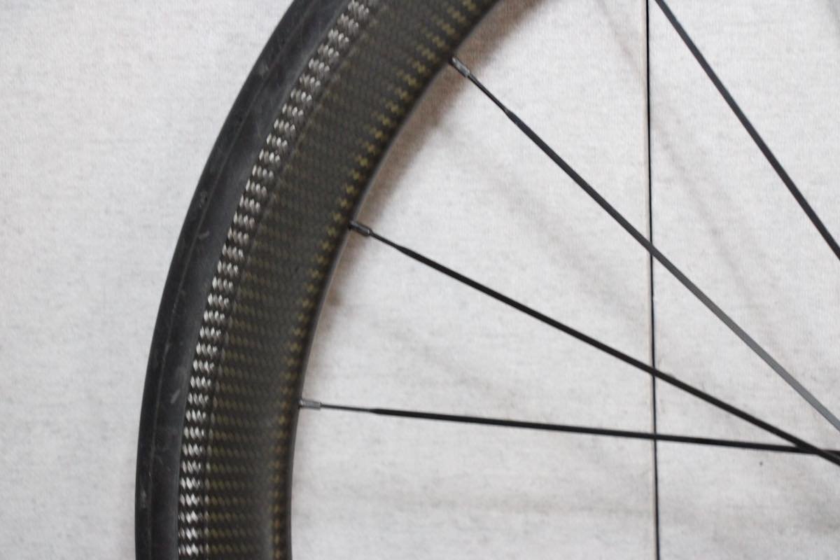 ○MAVIC マビック COSMIC SL 40 RIM シマノフリー 11s対応 チューブレス カーボンホイールセット 美品_画像7