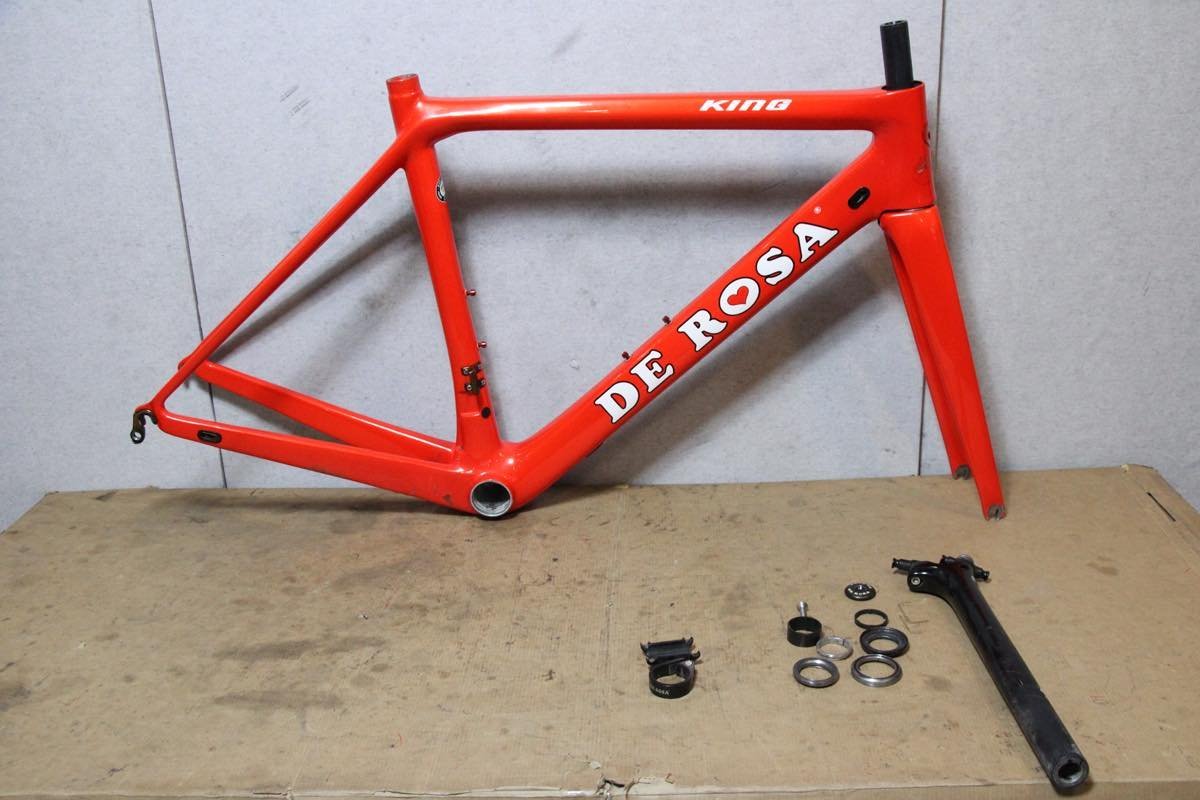 □DE ROSA デローザ KING カーボンフレーム 海外モデル 2018年 49size