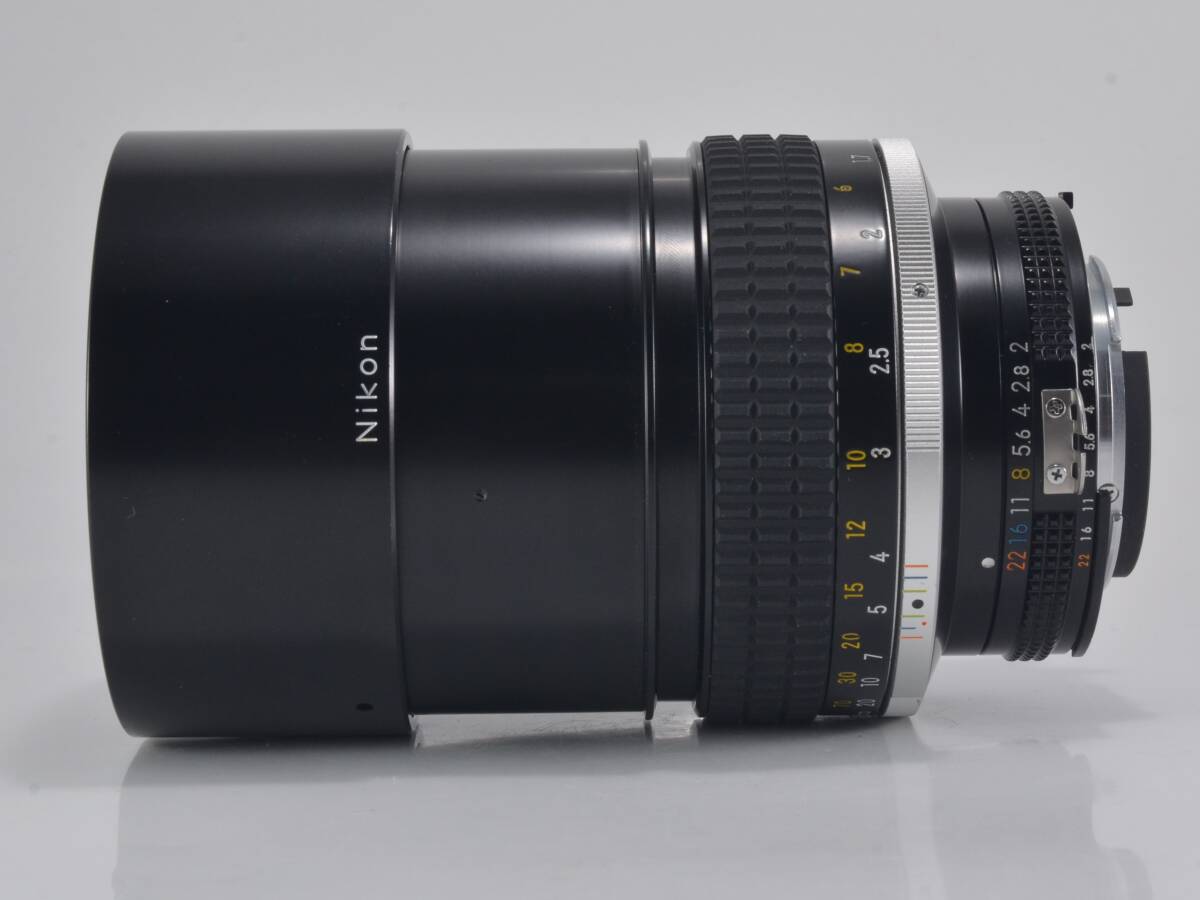 [美品☆ポートレートに最適!] Nikon (ニコン) Ai-s Nikkor 135mm F2 整備済! [動作保証] (52694)_画像2