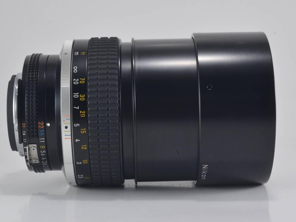 [美品☆ポートレートに最適!] Nikon (ニコン) Ai-s Nikkor 135mm F2 整備済! [動作保証] (52694)_画像4