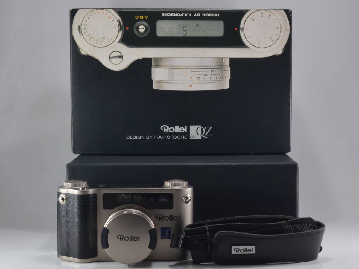 [美品☆隠れ高級!コンパクトフィルムカメラ] Rollei (ローライ) QZ 35W 元箱付! [保証] (52805)_画像1