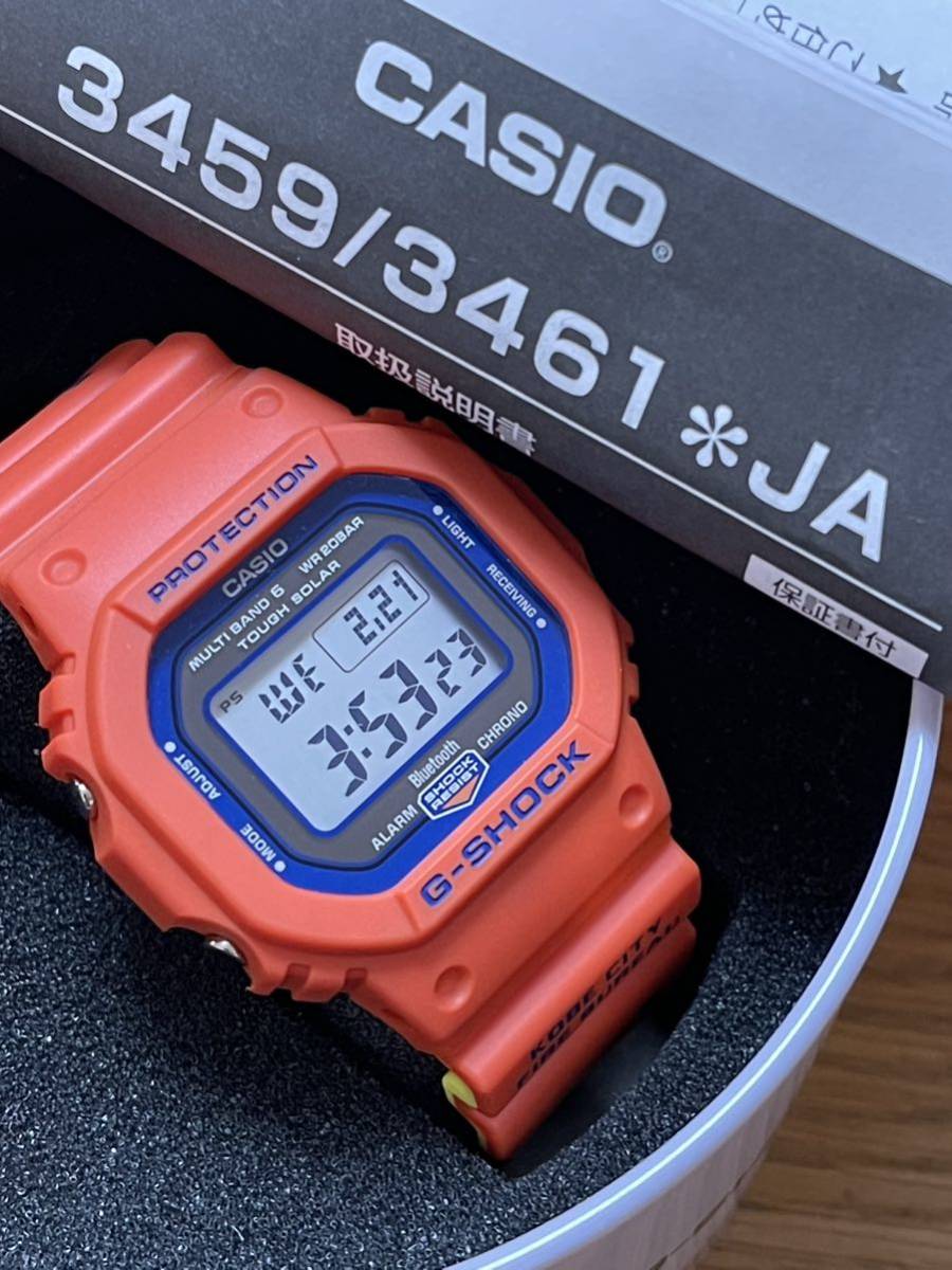 CASIO！即決！国内正規品　神戸市消防局　救助隊50周年　　GW-B5600FB-4JR 新品　未使用品_画像1