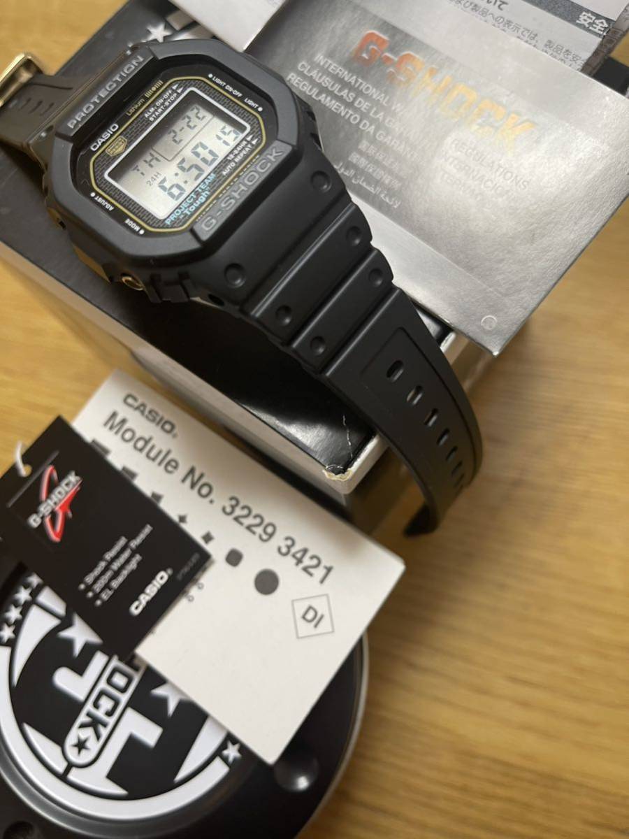 CASIO 35周年記念！即決！海外正規品　DW-5035D-1BDR 新品　未使用品 完品_画像4