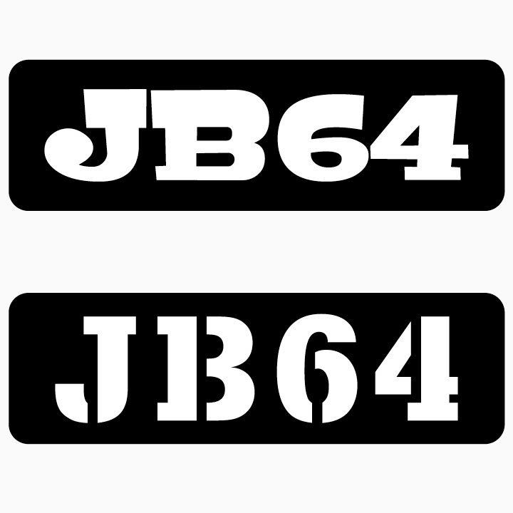カッティングステッカー ジムニー jimny シエラ JB64 JB74 JB11 アウトドア シール_画像1