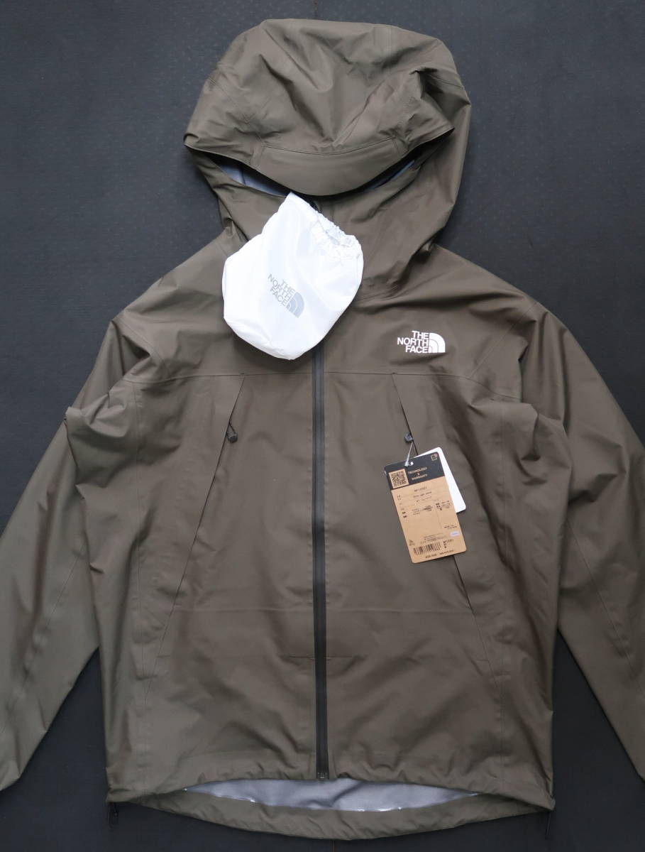 ◯ 新品 38500円 メンズ M ノースフェイス クライムライトジャケット パーカー フーディ GORE-TEX 防水シェル トレッキング 収納袋 NP12301