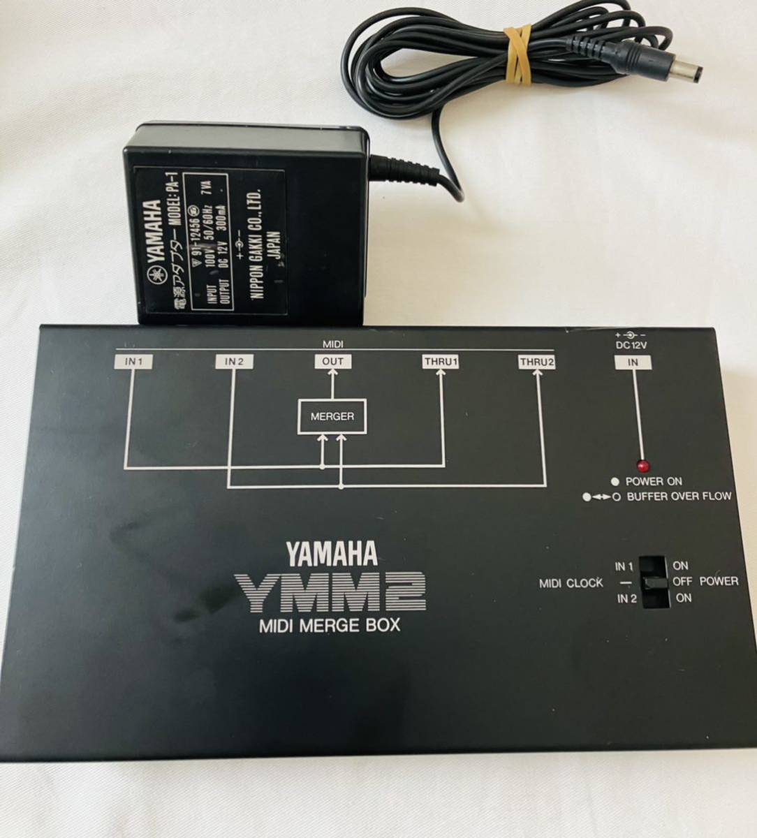 YAMAHA MIDIma-ji box YMM2 электризация проверка 