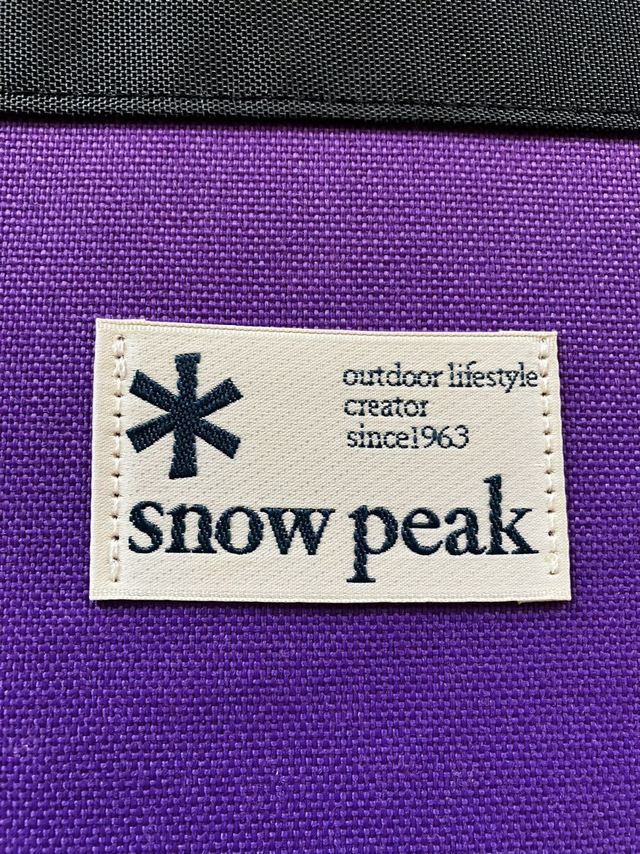 スノーピーク Snow peak ロールアップチェア アウトドアチェア キャンプ用 汚れありの画像2