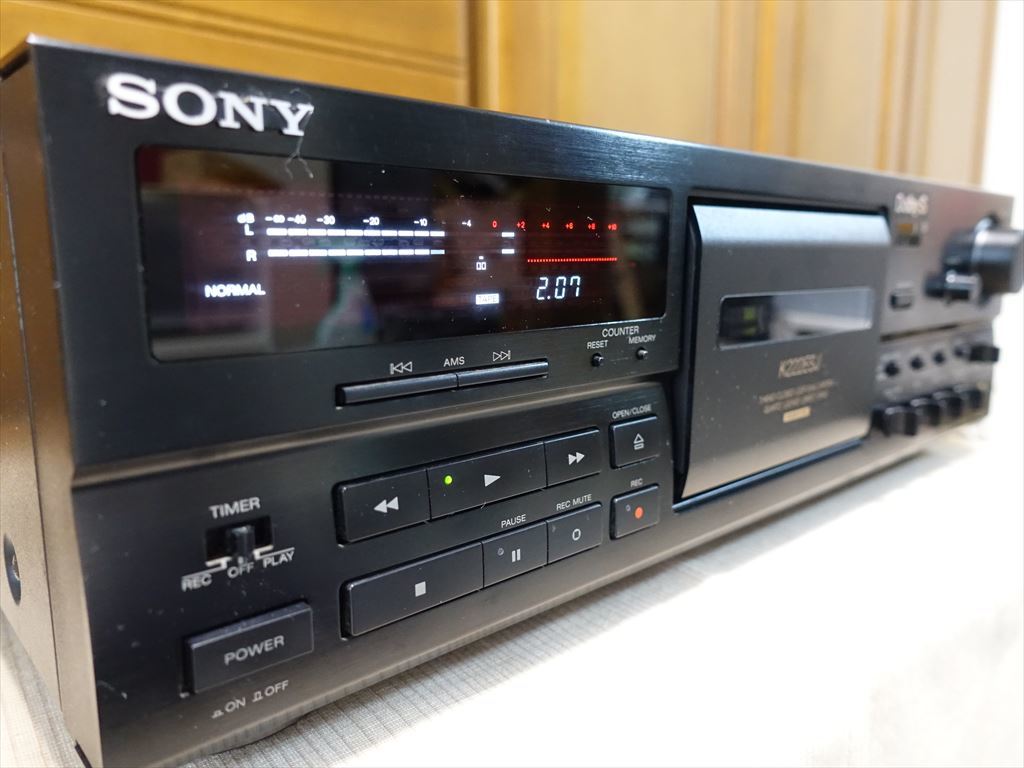 SONY ” TC-K222ESJ ” ソニー3ヘッド・カセットデッキ！！_画像8