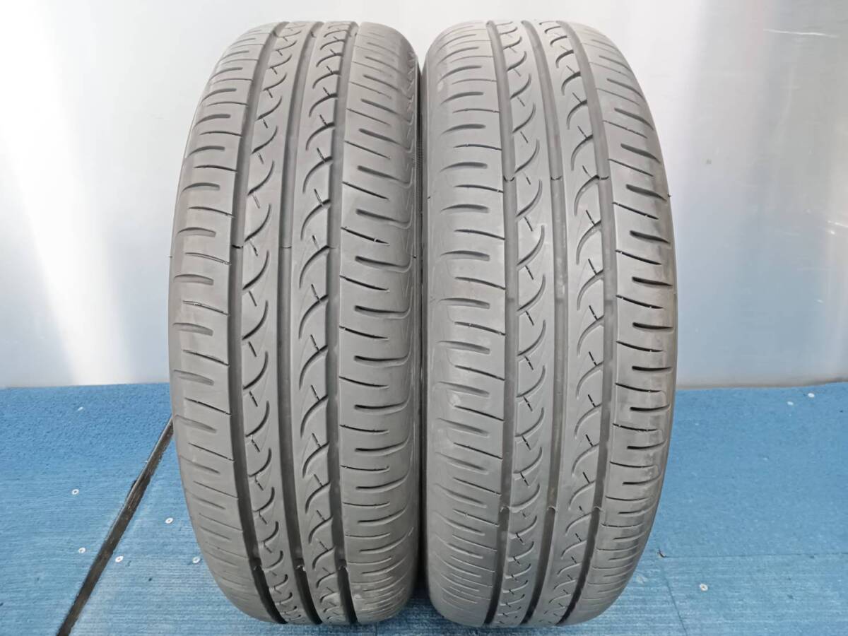 ★8-8.5分山★19年製★ ヨコハマBluEarth 155/65R13　社外ホイール 13×4J +42 4H-100 4本セット 軽自動車等　E279_画像8