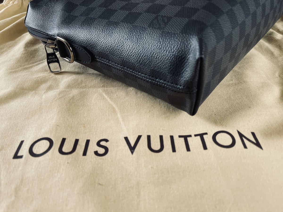 正規品　LOUIS VUITTON ルイ ヴィトン ダミエグラフィット PDJ NM ポルトドキュマンジュール ビジネスバッグ　メンズビジネスバッグ　本物_画像6