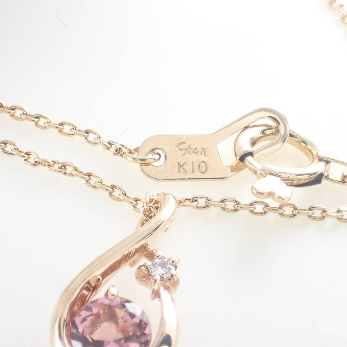 スタージュエリー STAR JEWELRY K10YG ピンクトルマリン スタージュエリー STAR JEWELRY K10YG ピンクトルマリン