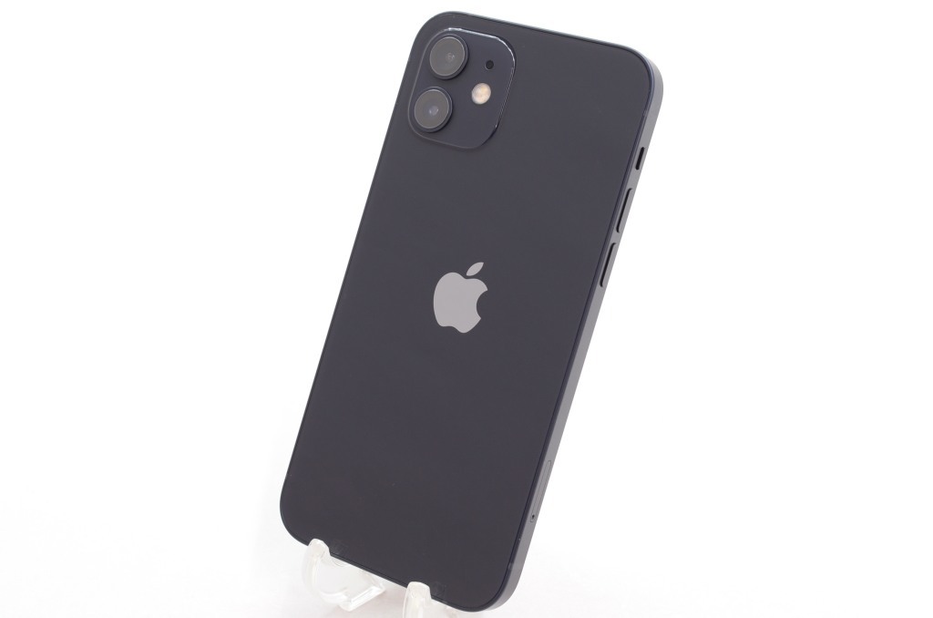 [中古]SIMフリー Apple iPhone12 64GB Black A2402 MGHN3J/A_画像1