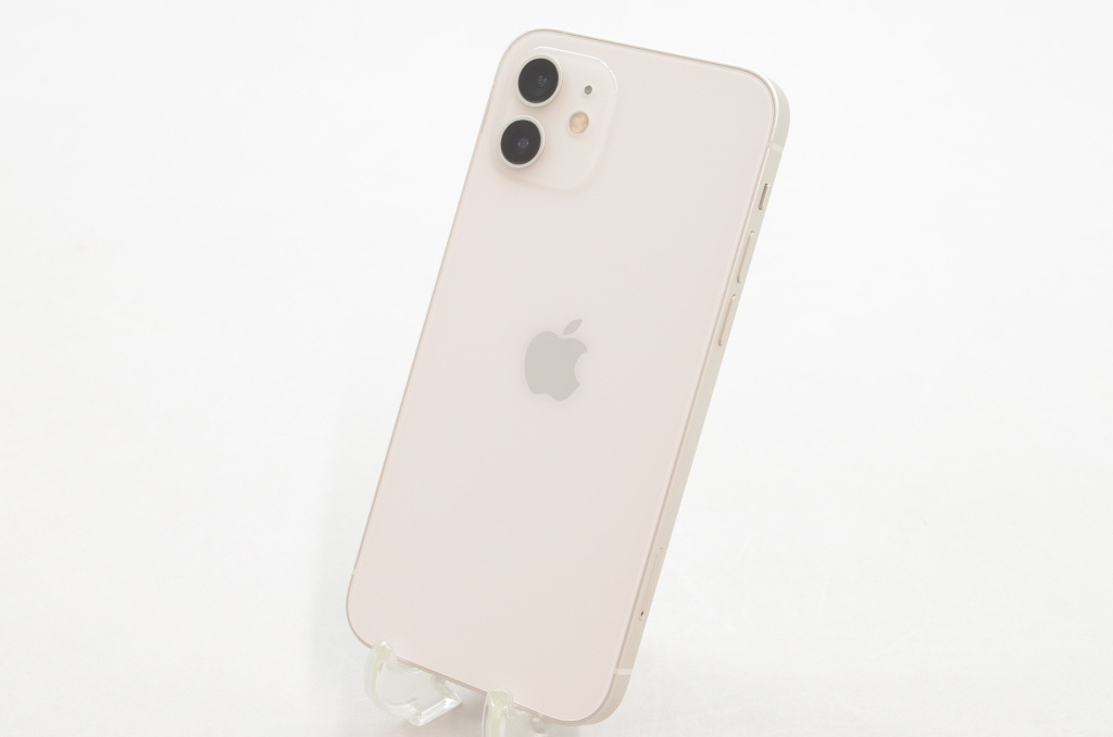 [中古]SIMフリー Apple iPhone12 64GB White A2402 MGHP3J/A_画像1