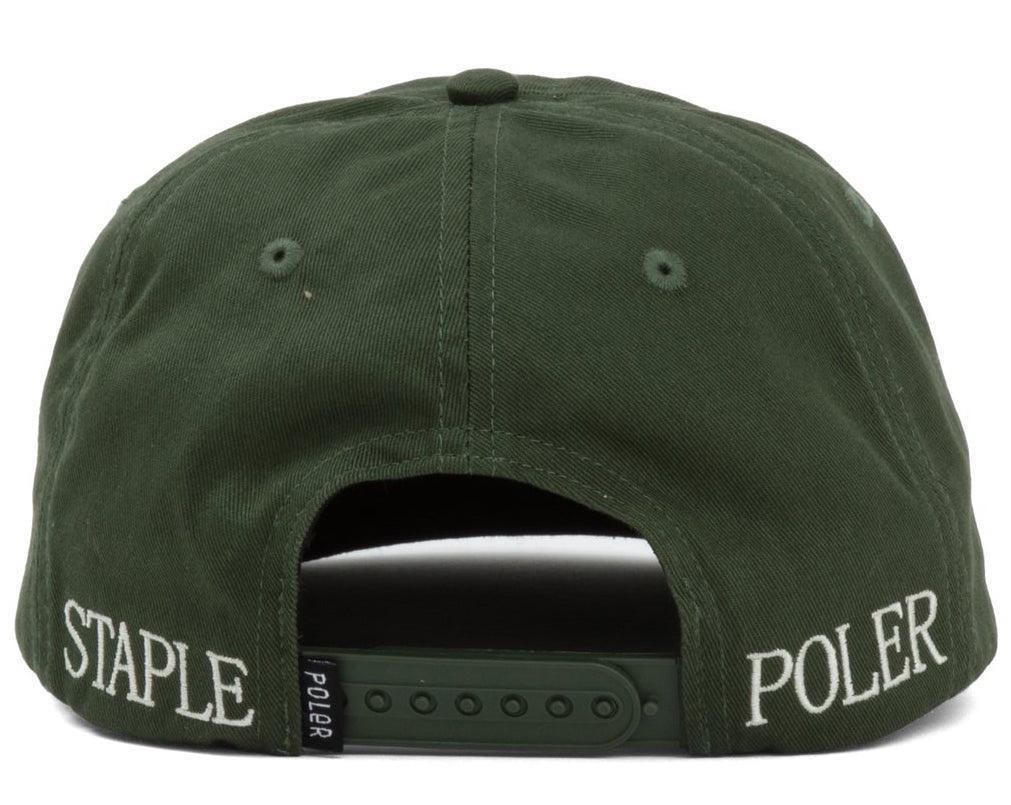 Poler X Staple Parks and Rec Snapback Hat Cap Pine キャップ _画像3