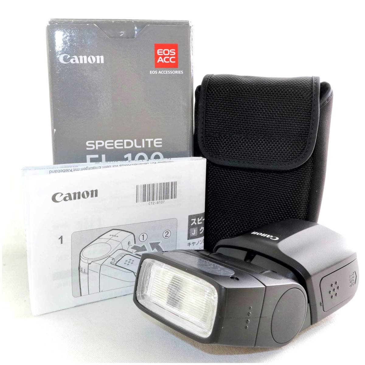 《美品》 キヤノン CANON EL-100 スピードライト キャノン k2549