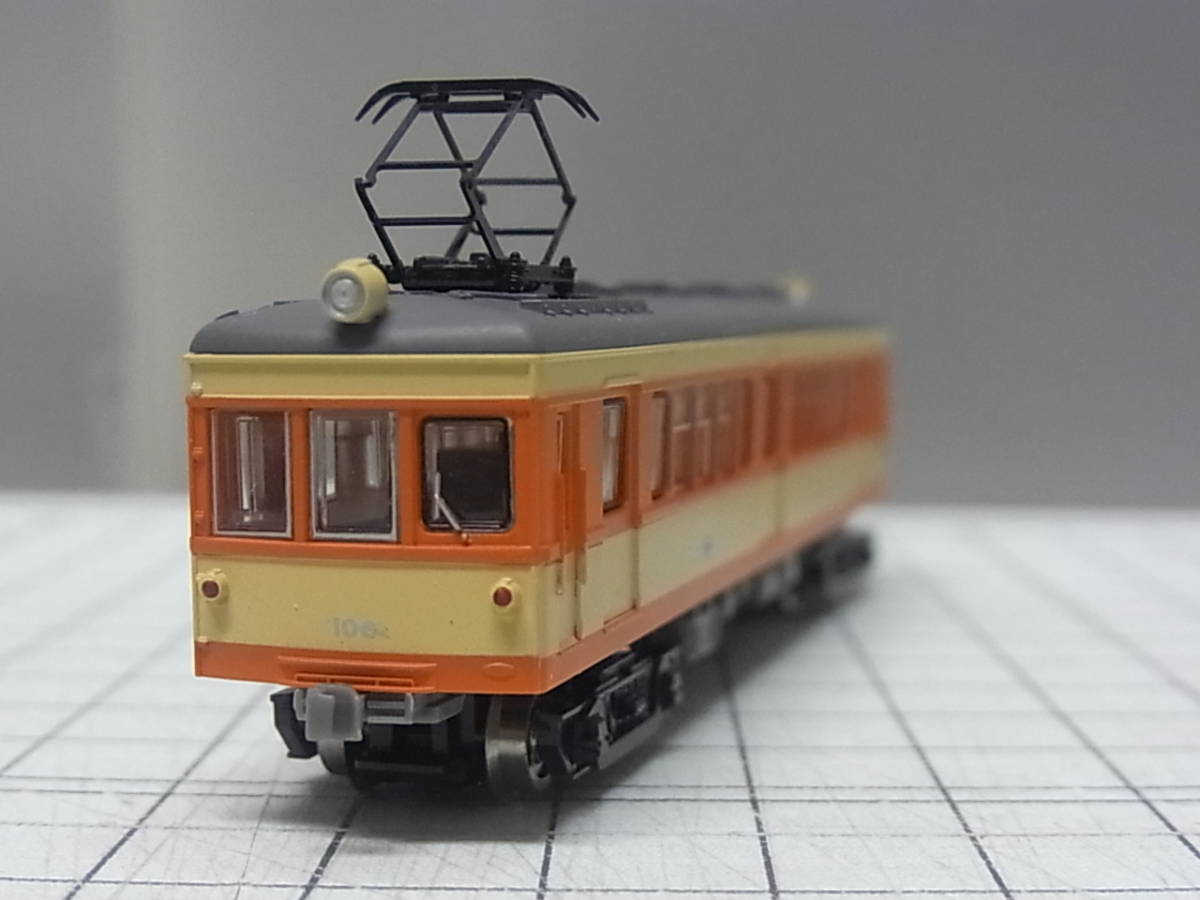 【動力組込・Nゲージ化現状品】トミーテック 鉄道コレクション 第12弾 伊予鉄道 モハ106 単品１両_画像1