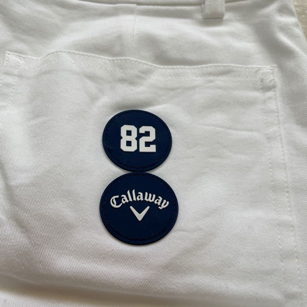 CALLAWAY Callaway юбка внутренний есть юбка женский Golf одежда GOLF белый размер L прекрасный товар 