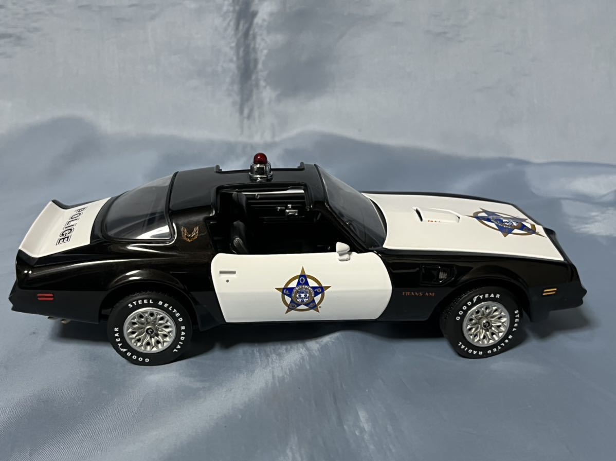  Franklin Mint made Pontiac Firebird Trans Am patrol car 1/24