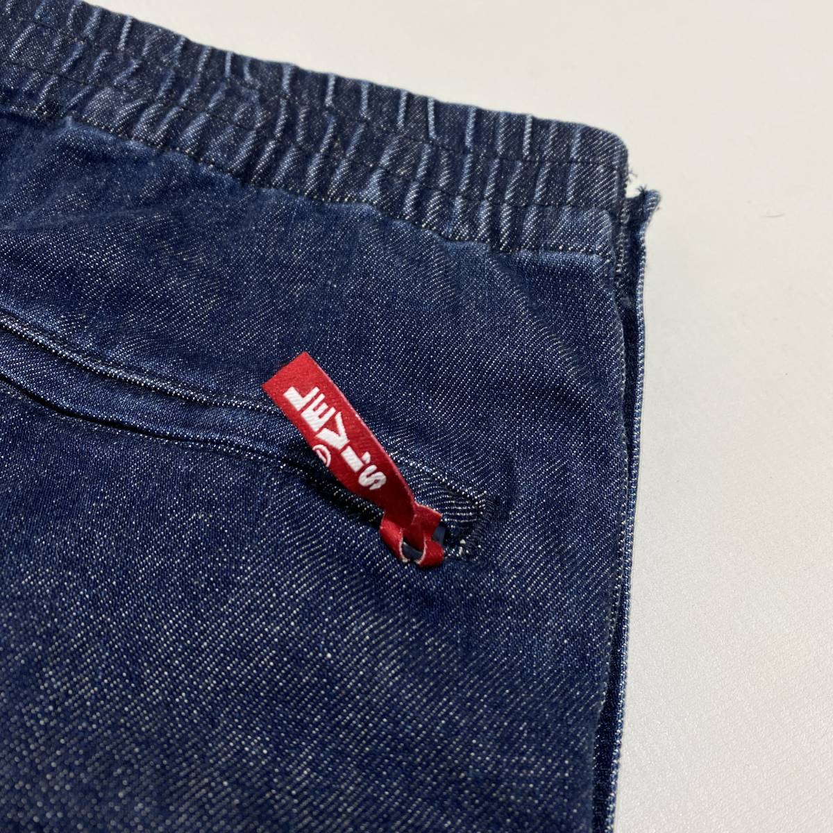 良品 Levi's リーバイス サイドスナップ デニム トラックパンツ S インディゴ メンズ リーバイストラウスジャパン 24-0205_画像5