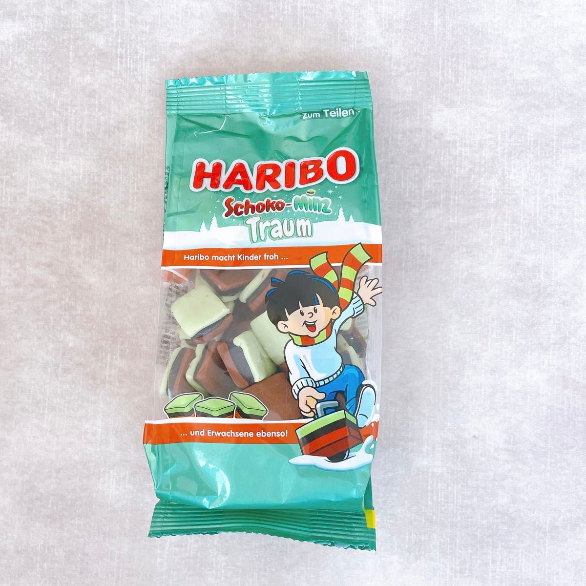 HARIBO【日本未販売】schoko minz traum 300g チョコミント　チョコミン党