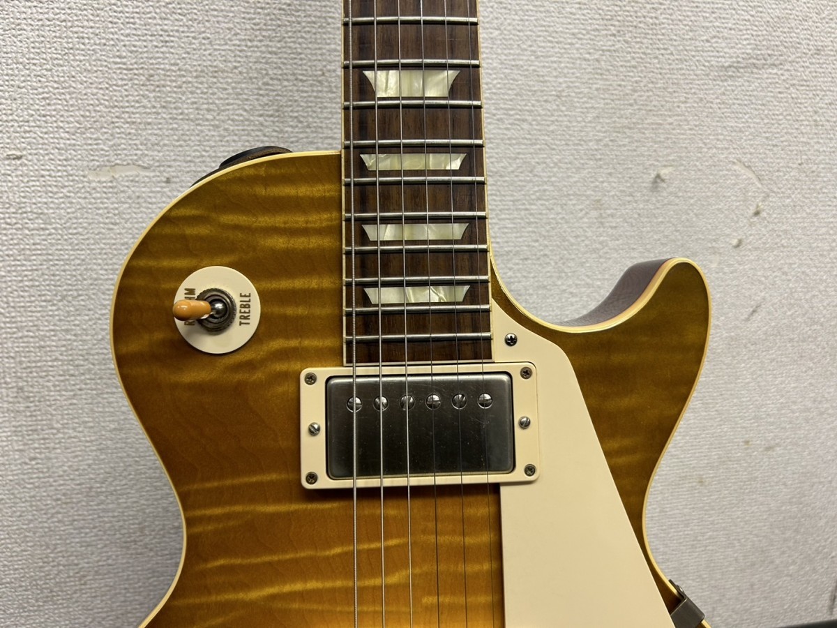 美品 Gibson ギブソン Les Paul MODEL Custom レスポール カスタム 941641 エレキギター 1894-2014 純正ケース付 弦楽器 A3 現状品_画像5