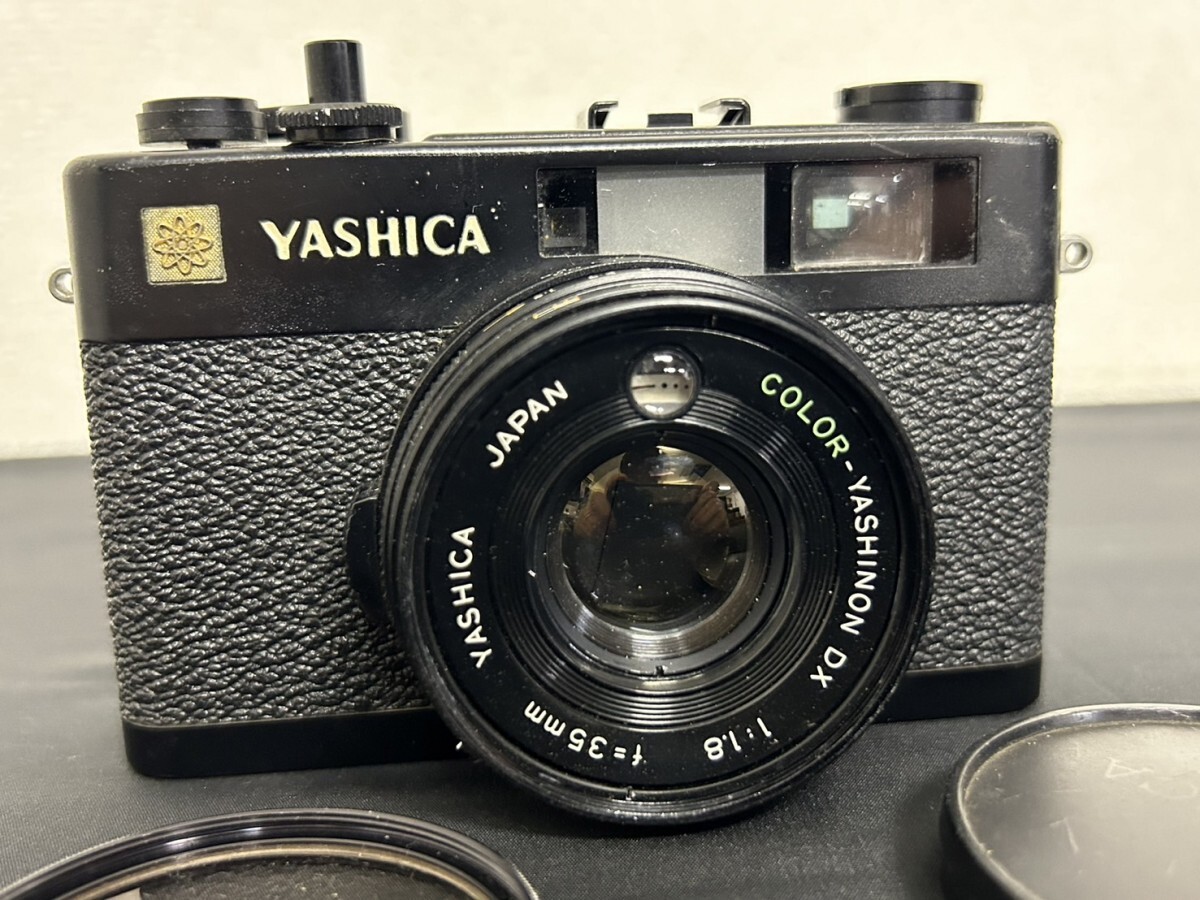 A2　YASHICA　ヤシカ　ELECTRO 35 CC　1:1.8　35㎜　レンジファインダー　フィルムカメラ　シャッター音OK　現状品_画像3