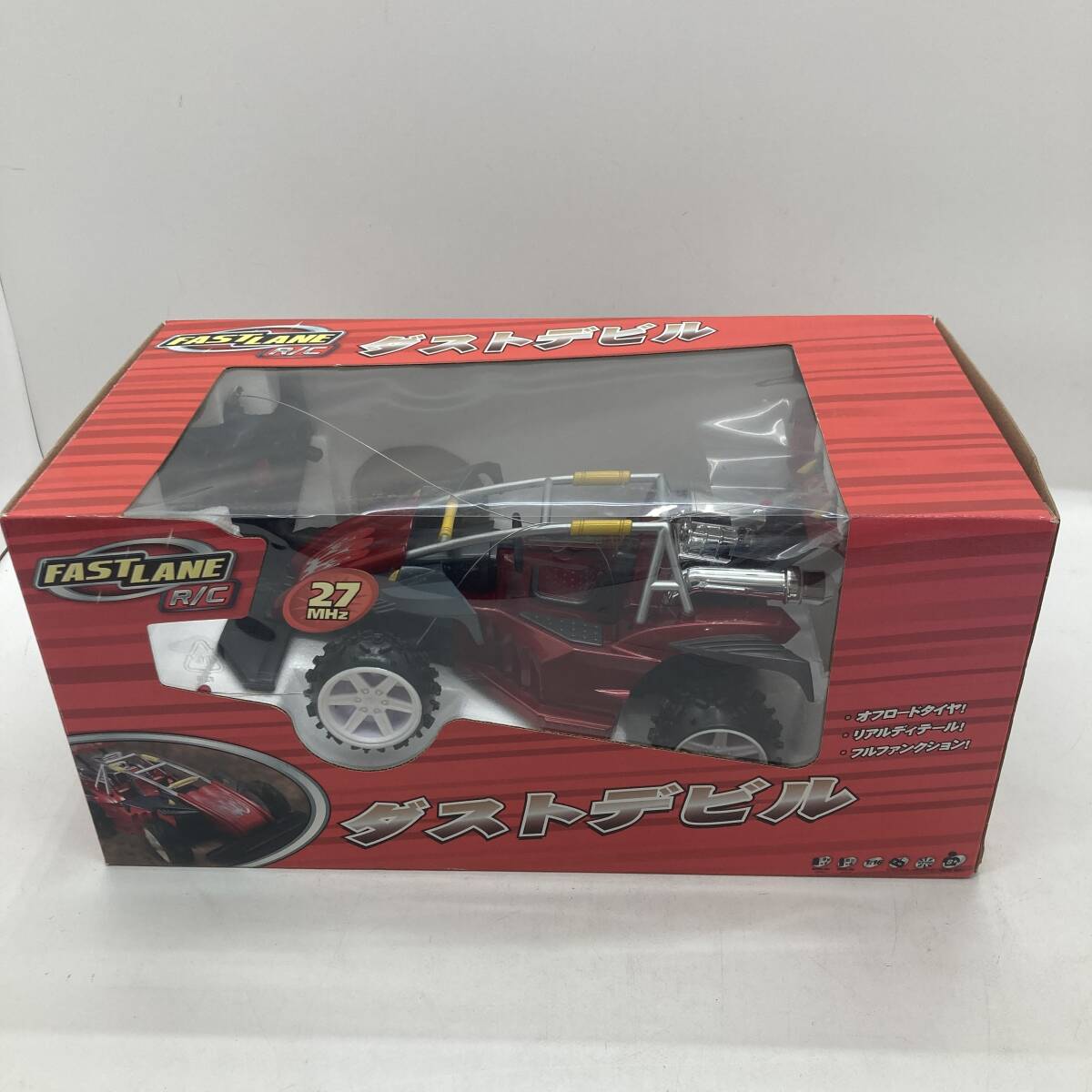 【1円～】FAST LANE R/C ダストデビル ラジコンカー 車 27MHz トイザらス おもちゃ B【中古品】の画像7