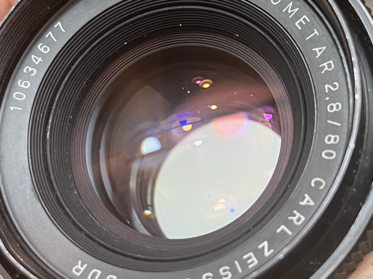 ビオメター　80mm 2.8 biometar Carl zeiss Jena ※レンズのみ　オマケでニコンfマウントアダプター　ペンタコンシックス　pentacon six_画像5