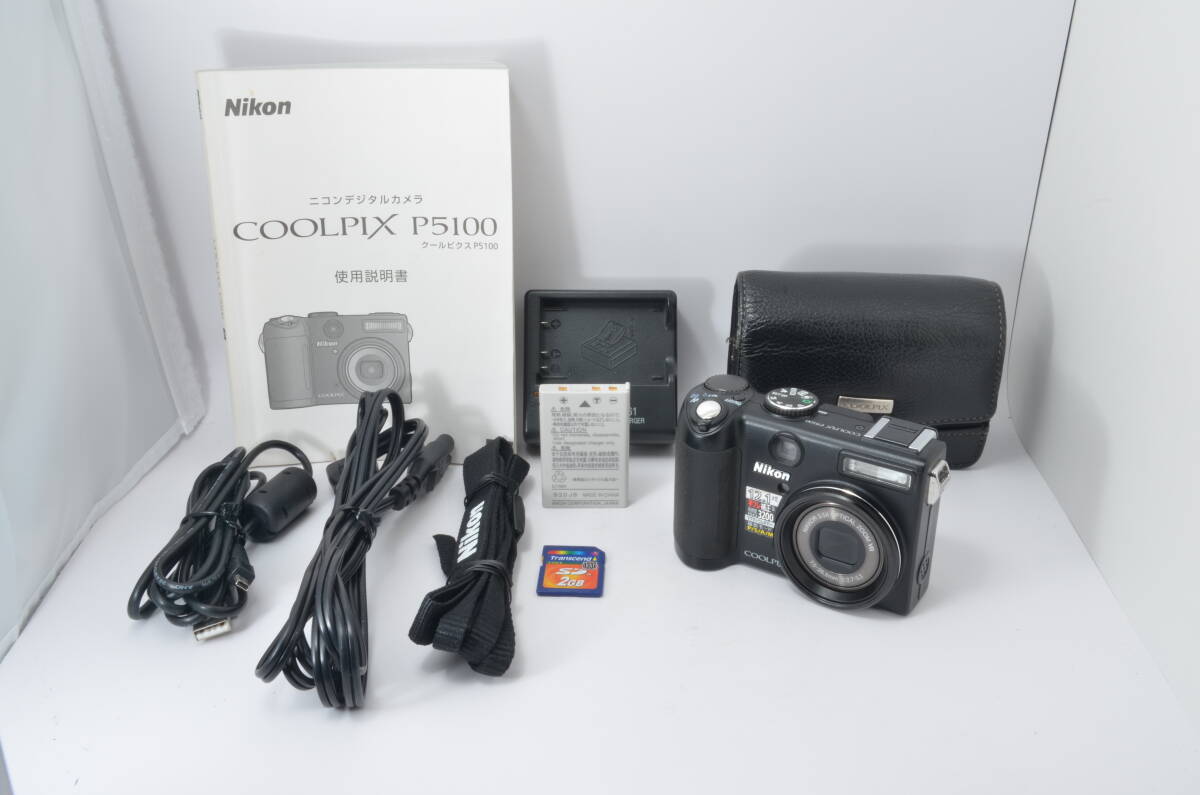 ★良品★ ニコン NIKON COOLPIX P5100 コンパクトデジタルカメラ B122 #550_画像1
