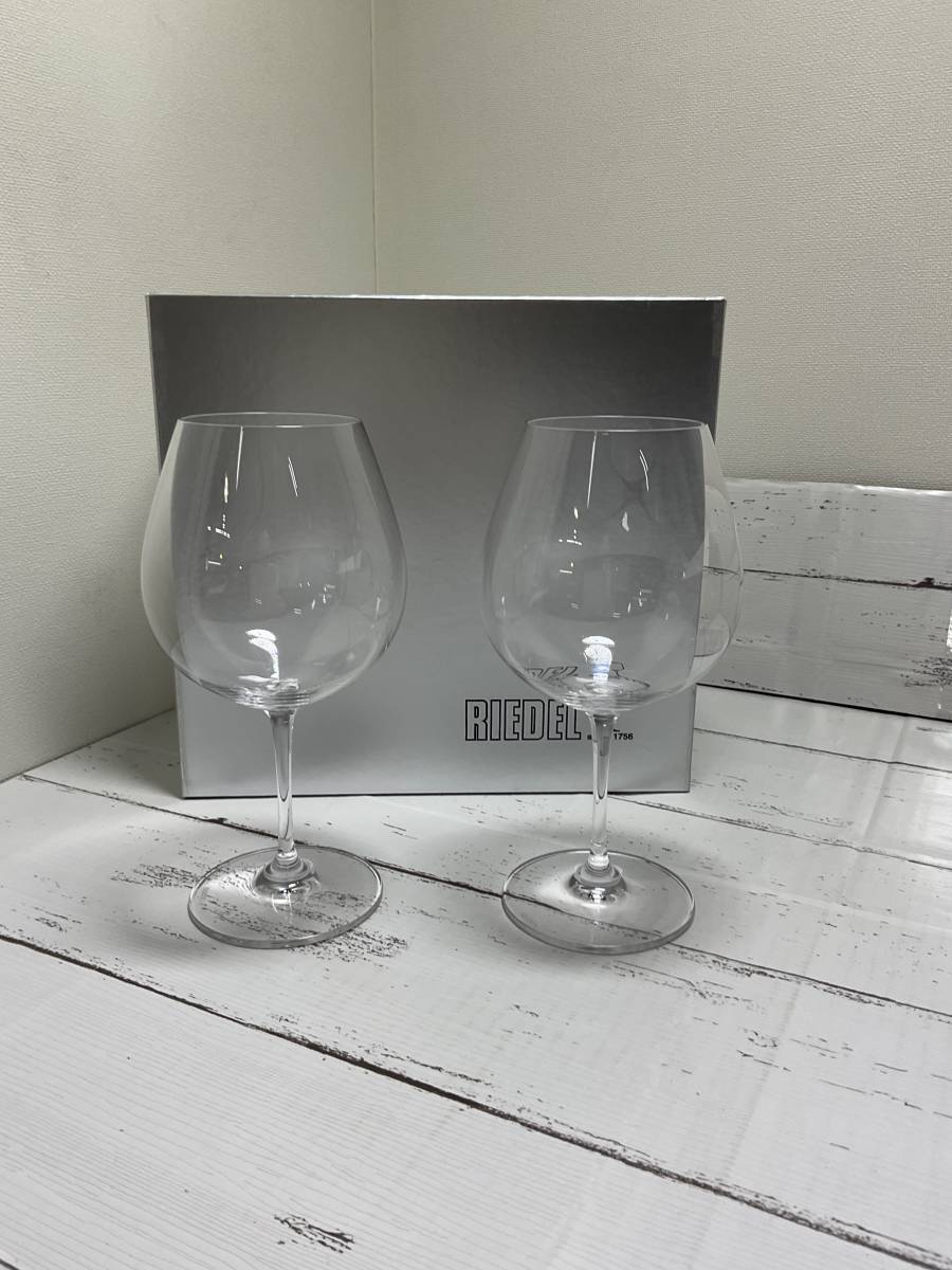 RIEDEL Lee Dell vi nom Bourgogne wine glass pair set 416/7-2