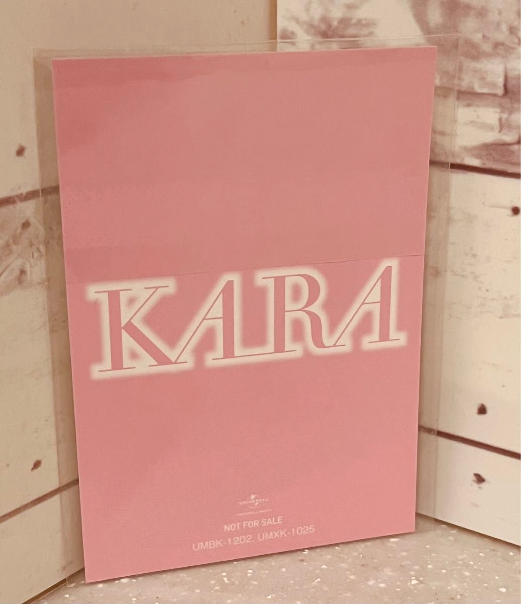 KARA BEST CLIPSⅢ カード非売品 韓国 韓国アーティスト グループ 女性韓国アーティスト