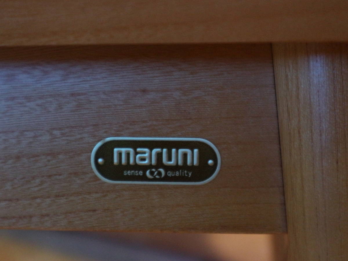 [maruni Marni деревообработка ] обеденный bench стул длина стул натуральный дерево Северная Европа стиль б/у хороший товар Miyagi префектура сэндай город осмотр ) глубокий . прямой человек современный 