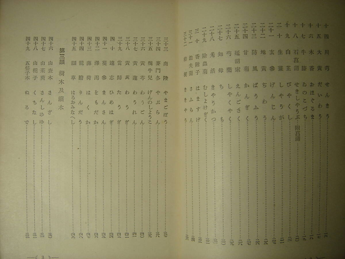 戦前朝鮮 薬草栽培の栞 昭和8年 朝鮮総督府警務局内朝鮮警察協会発行 朝鮮薬草・ハングル表記、薬草栽培参考表・部落的栽培に適するもの_画像9