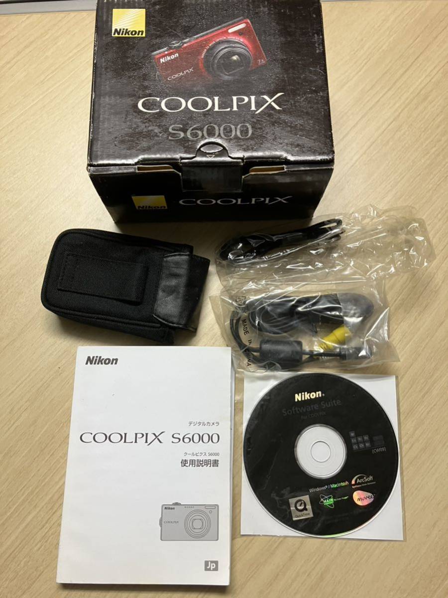 メ4054 Nikon ニコン COOLPIXクールピクスS6000の付属品_画像1
