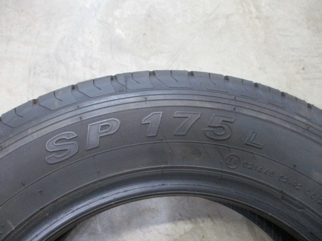 新車外し!! 2022年製造 DUNLOP ダンロップ SP175L 155/80R14 155/80-14 88/86N LT 4本SET_画像3