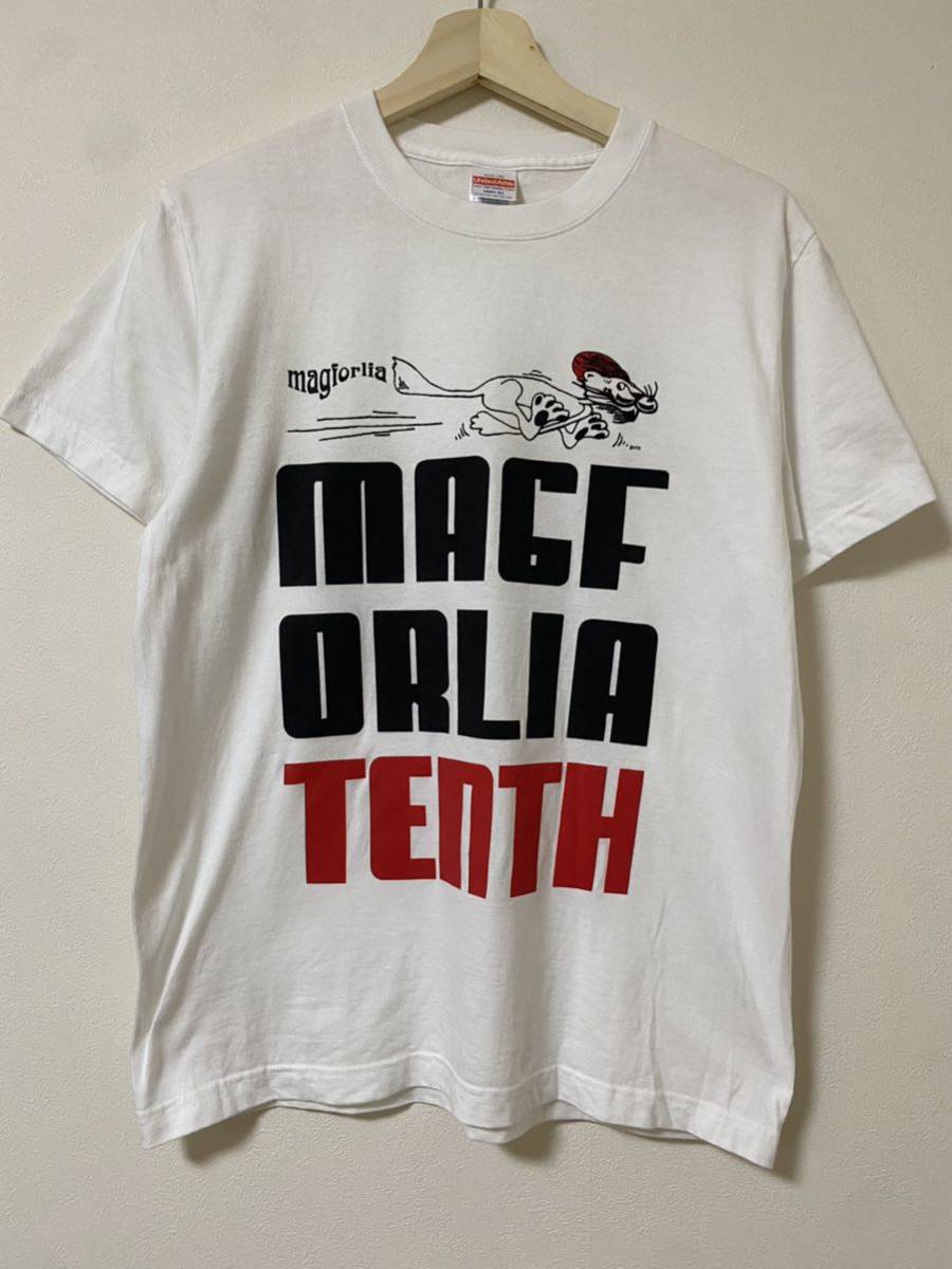 magforlia マグフォリ オリジナルTシャツ Lサイズ レア 白赤 #4