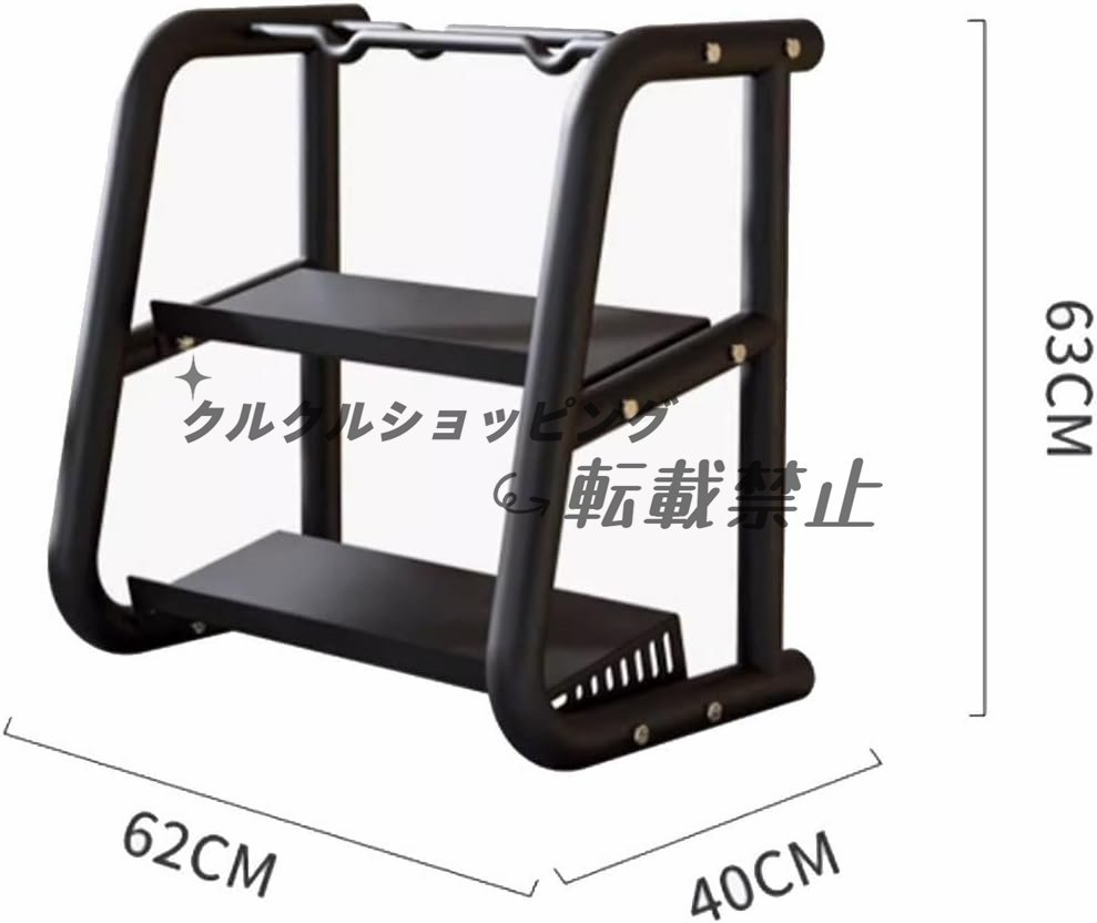 ダンベルラック ダンベル用ウェイトラック ダンベルラッ スタンド ホームジム用ダンベルラック 3層ダンベルラックスタンド 鋼_画像2