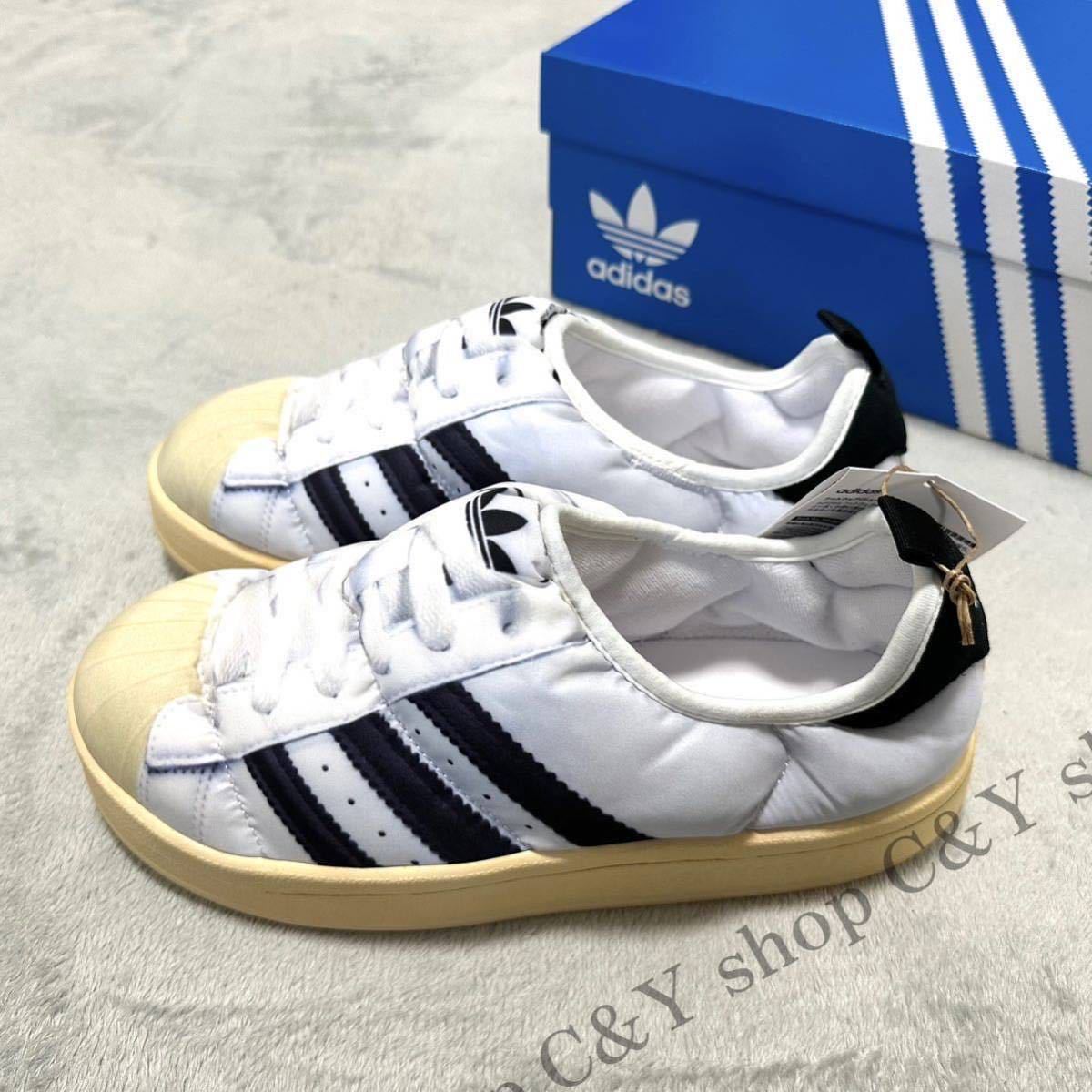 27.5cm 新品 adidas originals PUFFYLETTE アディダスオリジナルス パフィレッタ スリッポン スニーカー スーパースター sst aHP6697_画像1