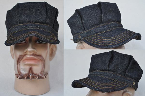 Engineer Cap инженер колпак голубой Denim новый товар .. сердцевина нет medium blue 