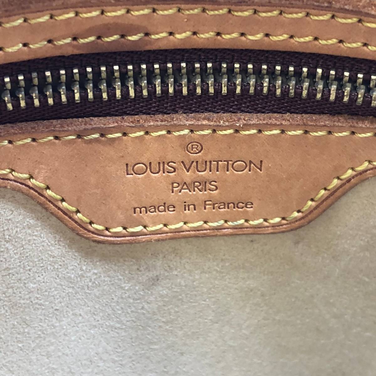 BAm161N 80 LOUIS VUITTON ルイヴィトン ルーピングMM M51146 モノグラム ショルダーバッグ ブランドバッグ 廃番_画像8