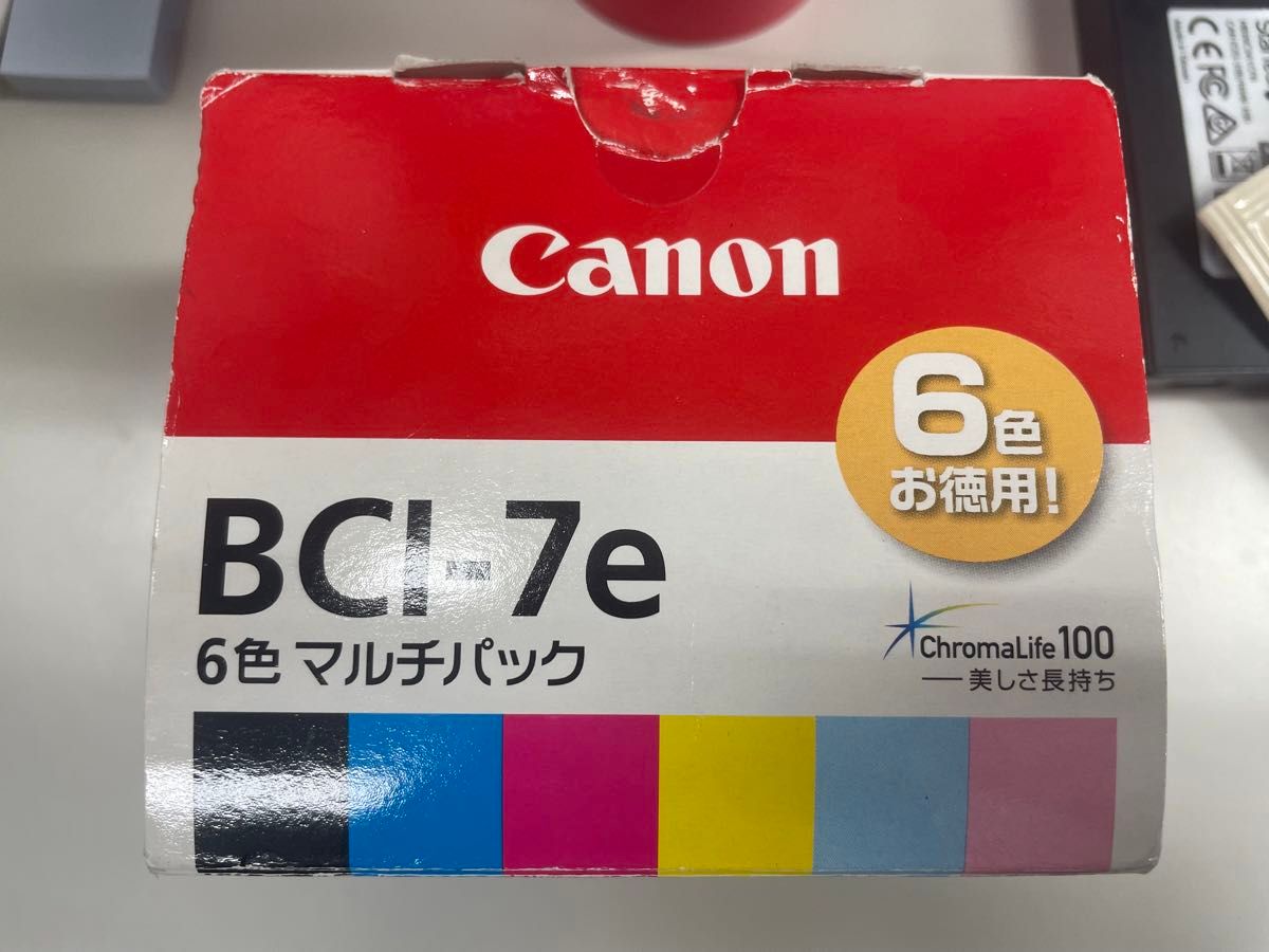 新品未使用　canon bci-7e 6色 インクカートリッジ 期限切れ