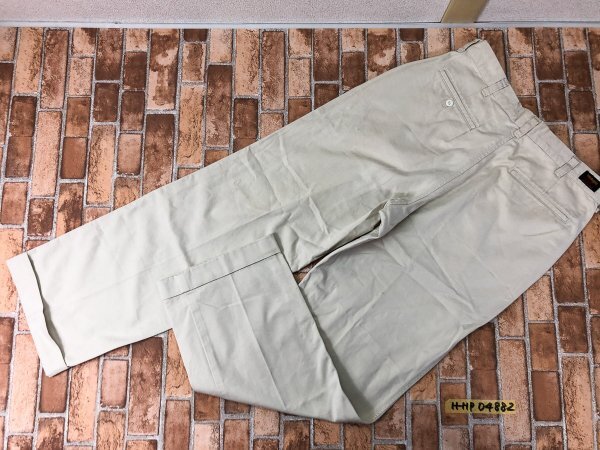 おしゃれ！Wrangler CHINOS ラングラー ロールアップパンツ アイボリー_画像3