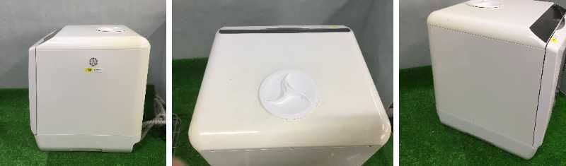 レッドヒル REDHILL 食洗器 食器洗い乾燥機 UV消毒機能付き dwd001 ホワイト 2021年製 4-79_画像6