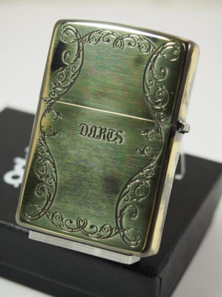 最終値下げ Zippo ダーツボード・Dart 雑貨 真鍮BR(両面)ウッド象嵌Wood Game その他