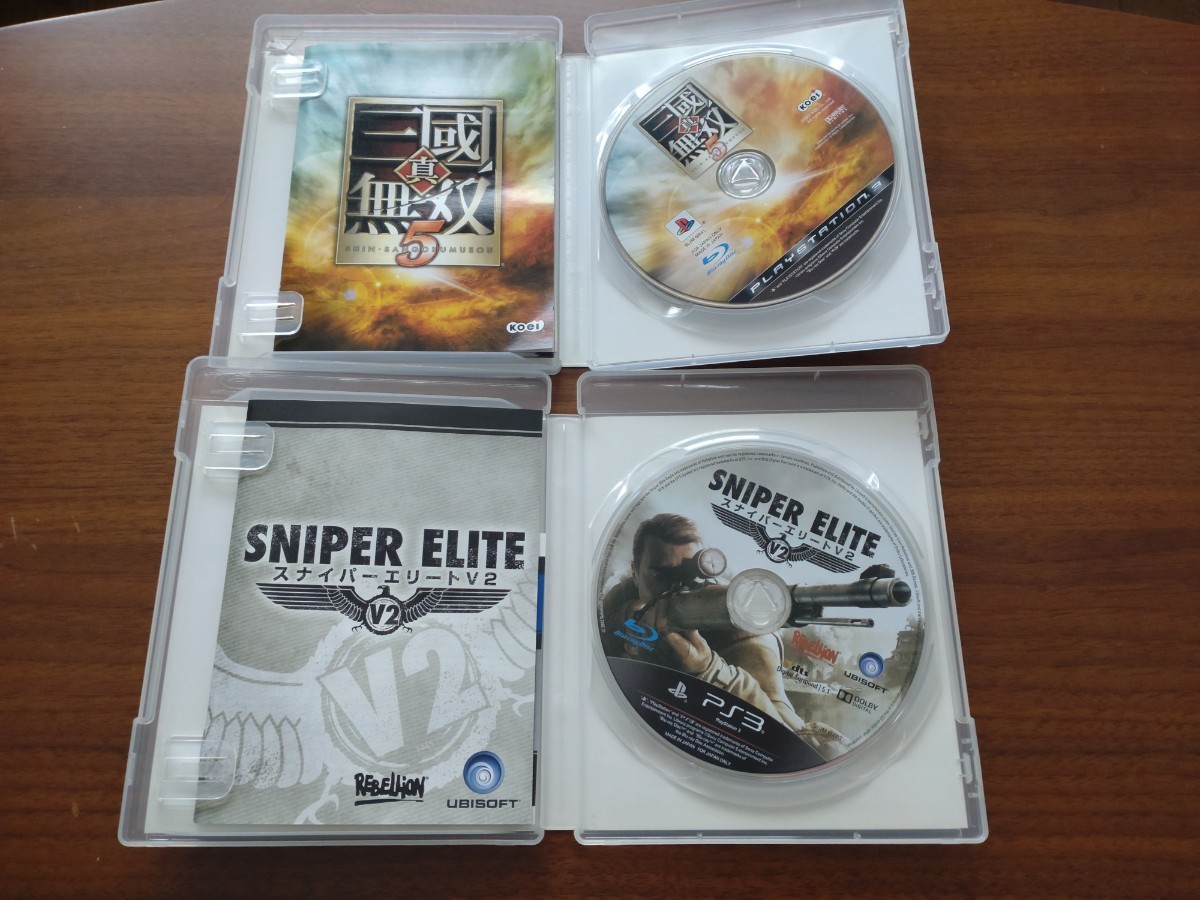 ◎USED◎PS3ソフト　4本セット　真北斗無双　真ガンダム無双　真三国無双5 スナイパーエリートV2_画像4