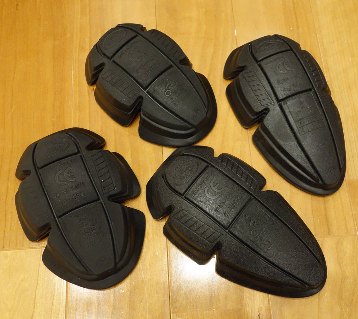 KADOYA カドヤ OHVレーシング セミダブルレザージャケット Lサイズ 使用感少 美品 背プロテクター劣化 即決時送料無料の画像10