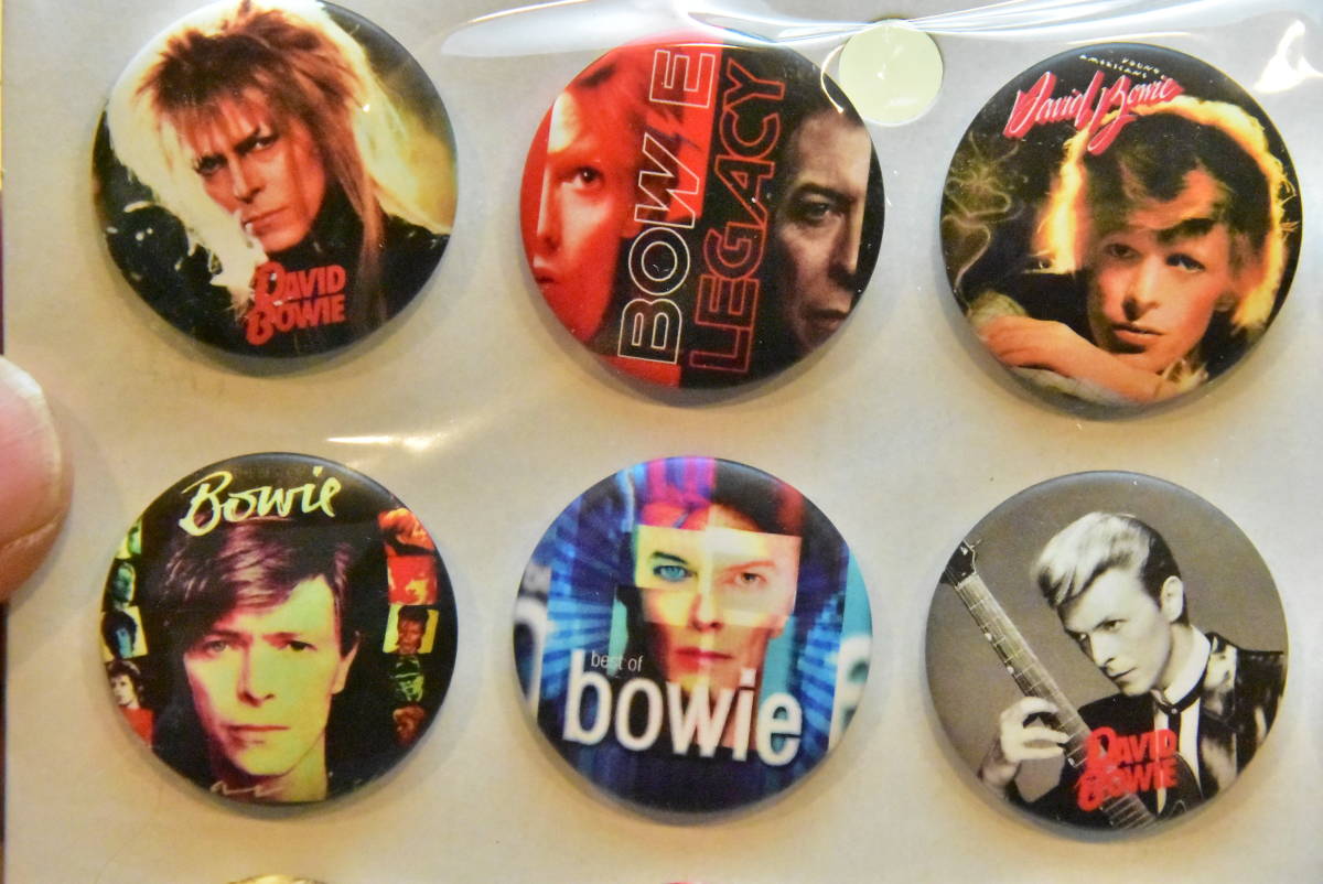 ◆缶バッジ12個セット◆DEVID BOWIE デビッドボウイ◆3.1センチ◆①の画像2